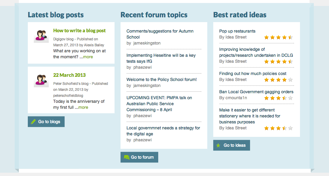 DCLG Intranet
