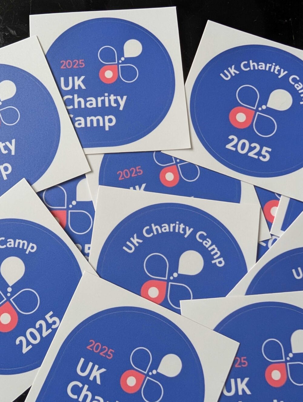 ukcharitycamp stickers
