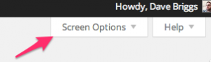 Customising your WordPress dashboard with screen options - dxw