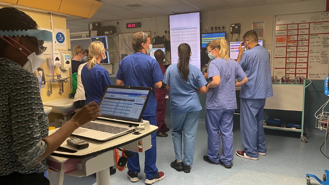 Staff at a Yorkshire and Scarborough Trust hospital